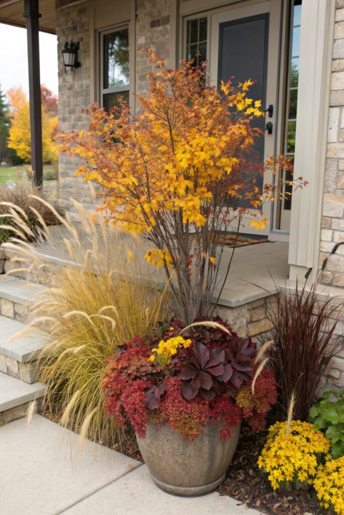 11 Fall Planter Ideas That Instantly Upgrade Your Porch
