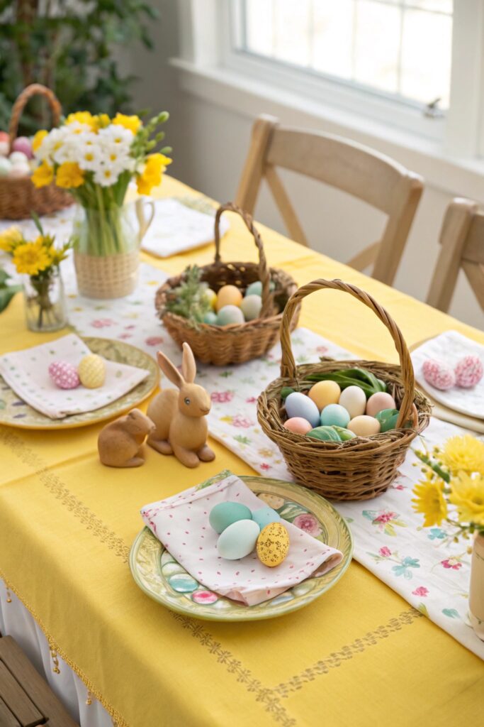 10 Easter Tablescapes That Look Beautiful & Festive