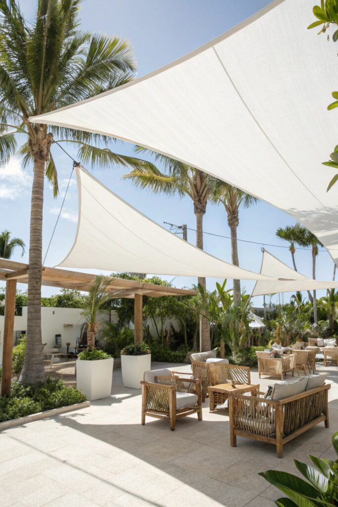 12 Sun Sail Shade Ideas That Instantly Cool Down Your Backyard