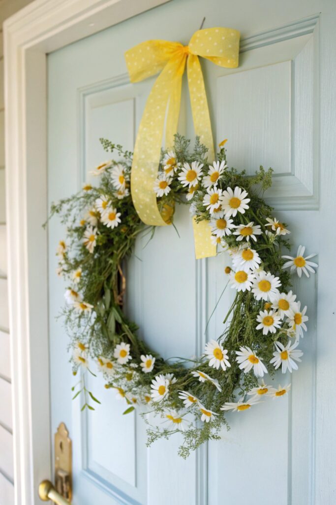 12 DIY Summer Wreaths for Front Door That Feel Bright and Cheerful