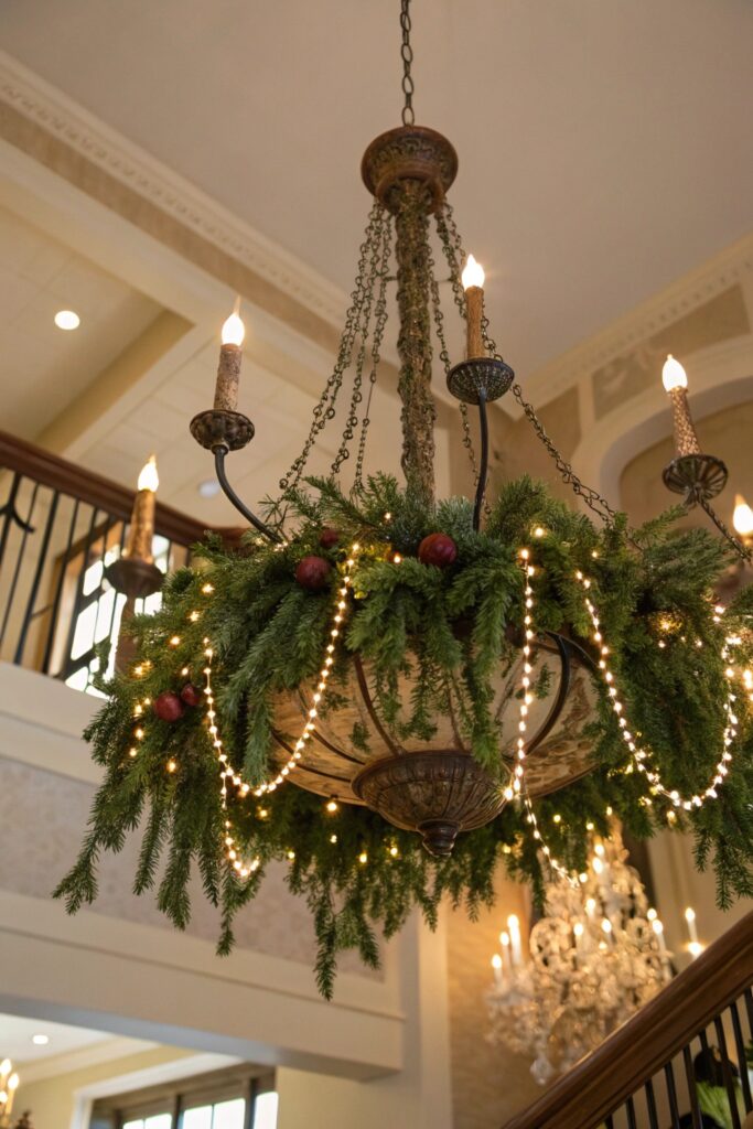 11 Christmas Chandelier Decor Ideas That Feel Luxurious