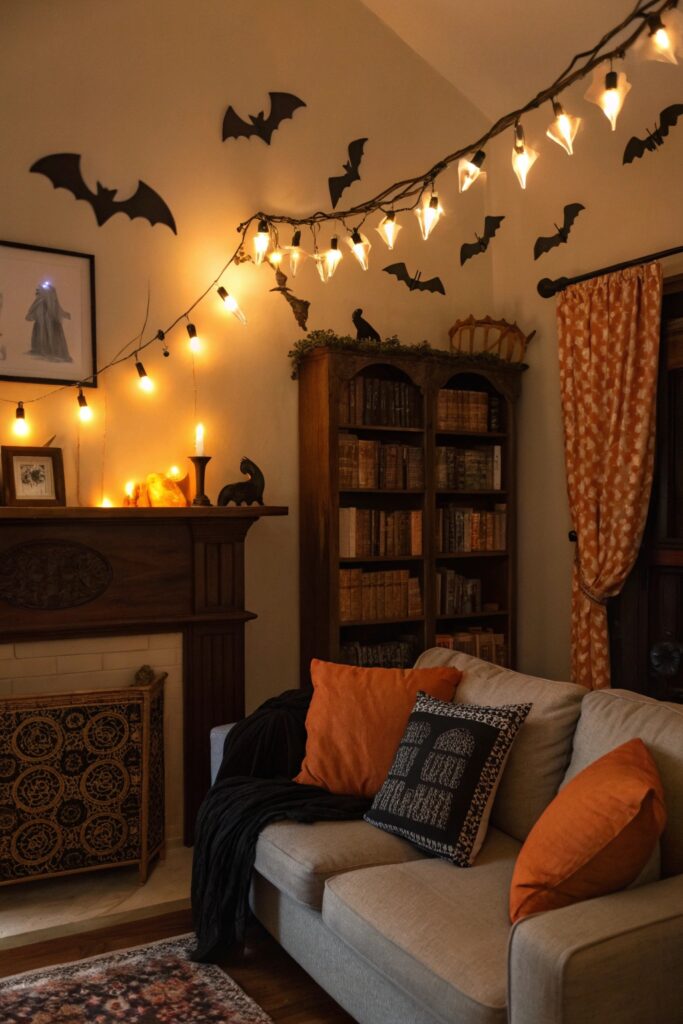 13 Halloween Living Room Ideas for a Cozy Spooky Vibe