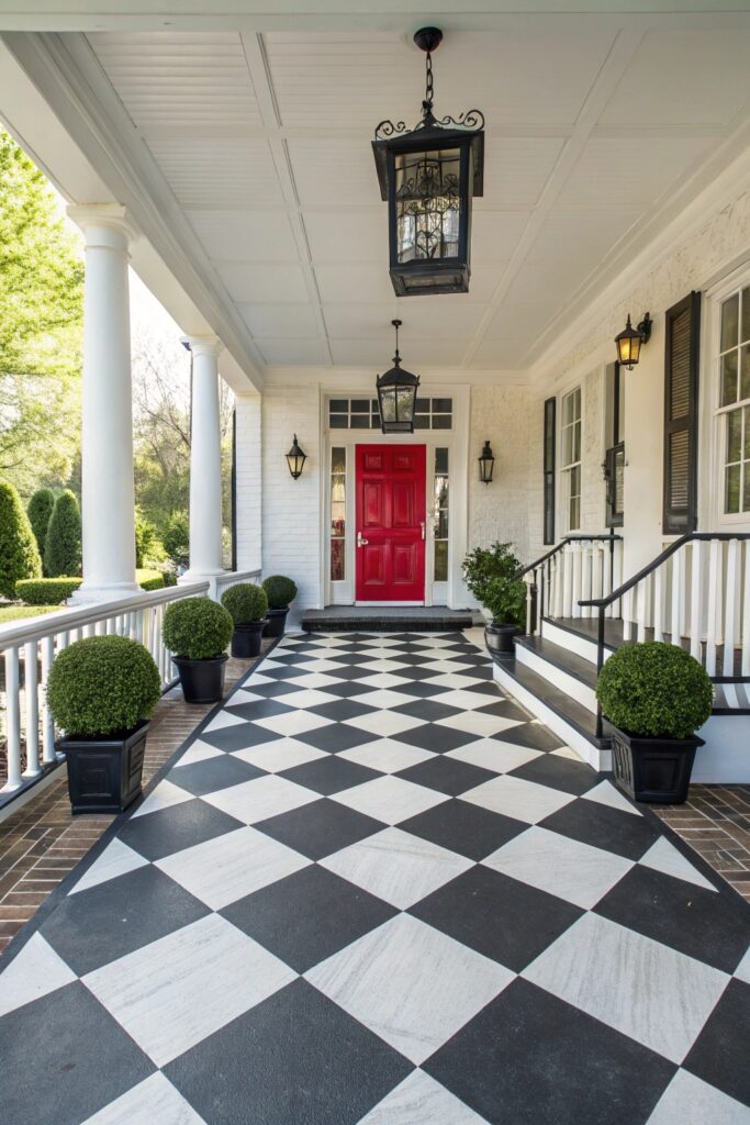 12 Painted Concrete Porch Ideas That Completely Refresh Entryways 12 Painted Concrete Porch Ideas That Completely Refresh Entryways