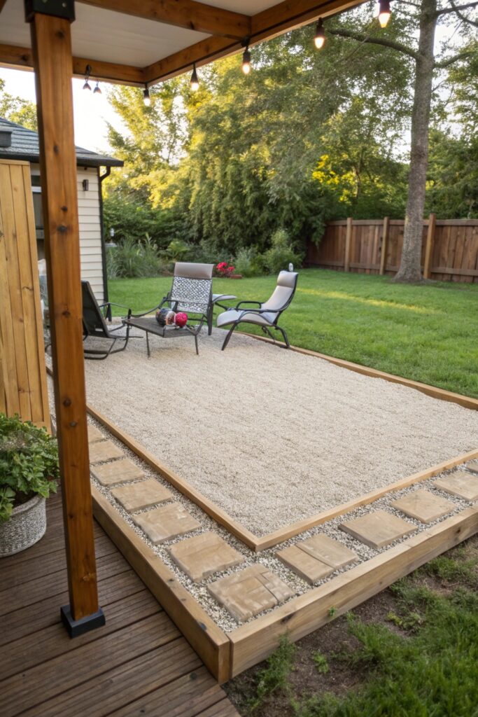 12 Affordable Gravel Patio Ideas for a Stylish Backyard Makeover