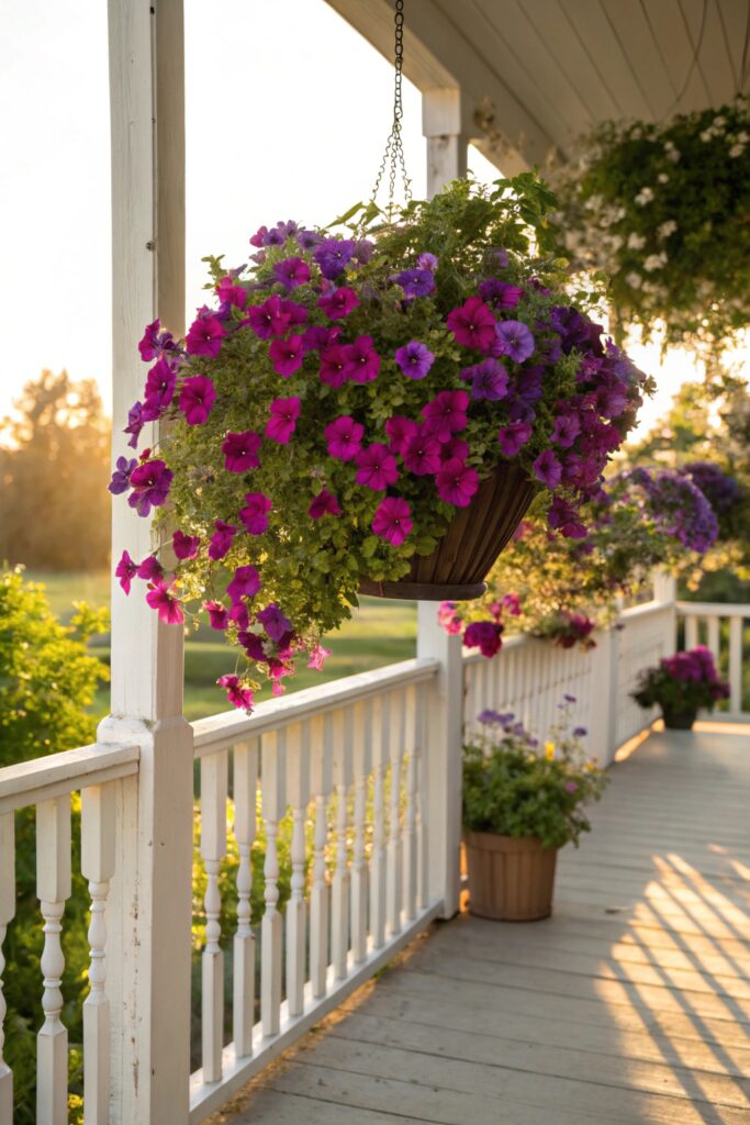 10 Hanging Basket Ideas That Make Porches and Patios Pop 10 Hanging Basket Ideas That Make Porches and Patios Pop