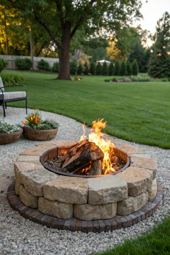 14 Cozy Fire Pit Ideas for Your Backyard You'll Want to Copy This Summer