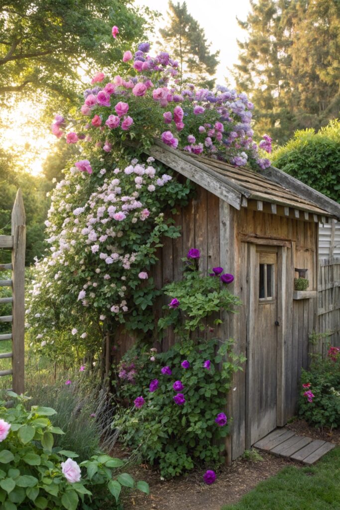 12 Stunning Shed Landscaping Ideas to Transform Your Backyard on a Budget