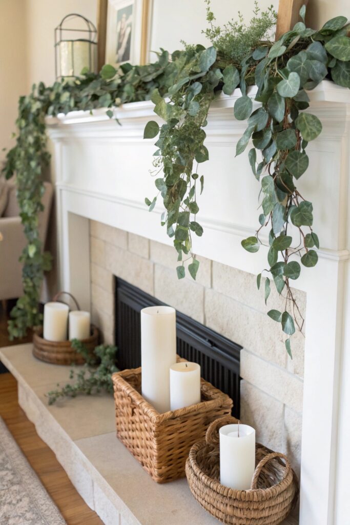 12 Summer Mantel Decorating Ideas to Brighten Your Living Room