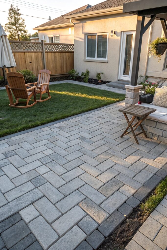 11 Creative 12x12 Paver Patio Ideas for Small Backyards