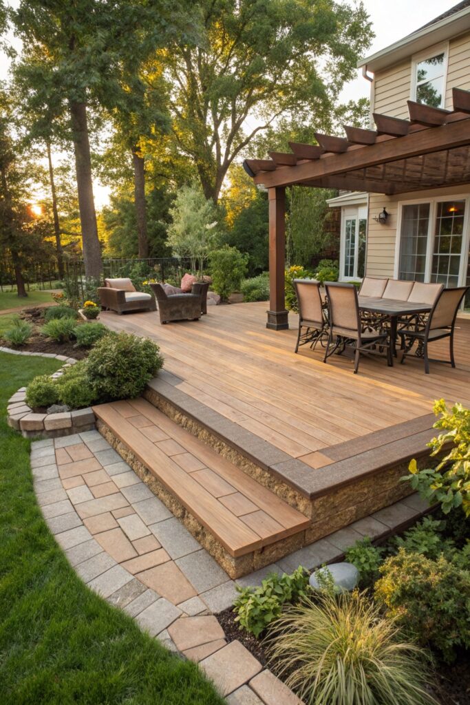 12 Deck-to-Patio Transition Ideas for a Seamless Outdoor Living Space