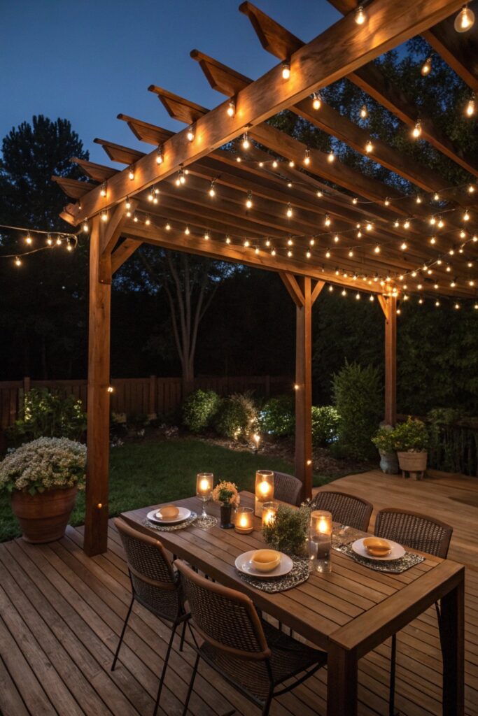 11 Deck Lighting Ideas That Make Outdoor Spaces Glow at Night
