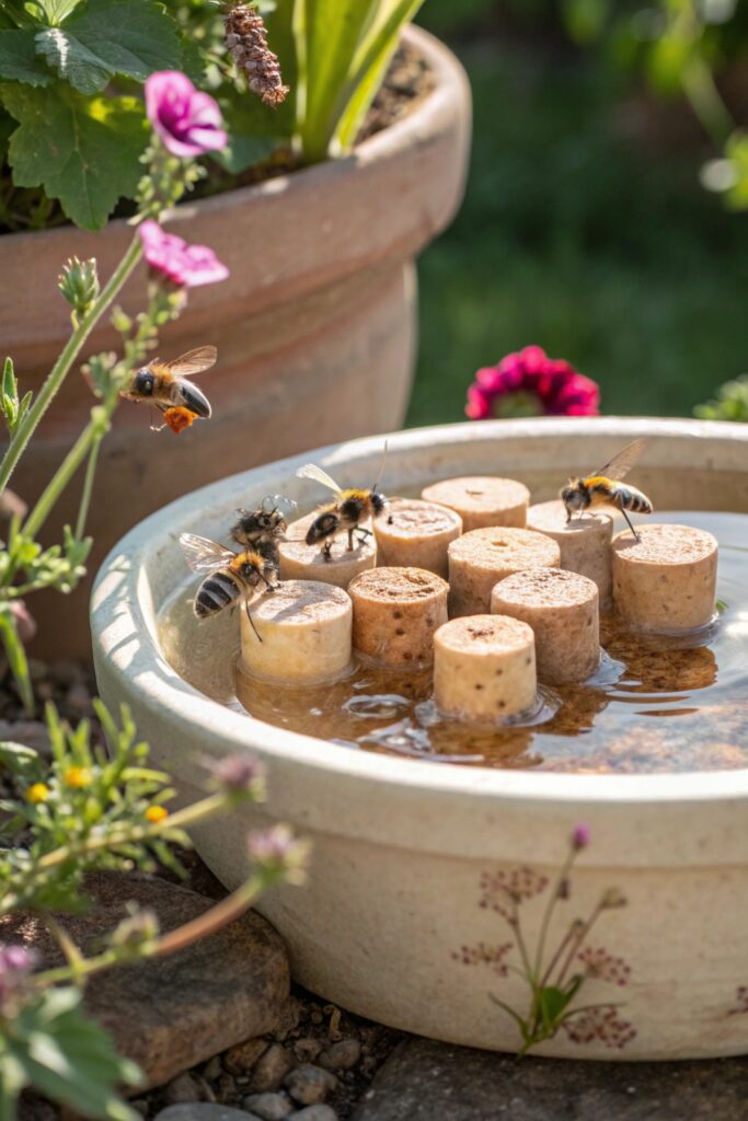 13 Best Bee Bath Ideas to Attract Pollinators to Your Backyard