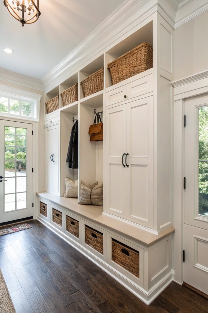 10 Mudroom Cabinet Ideas That Keep Entryways Organized 10 Mudroom Cabinet Ideas That Keep Entryways Organized