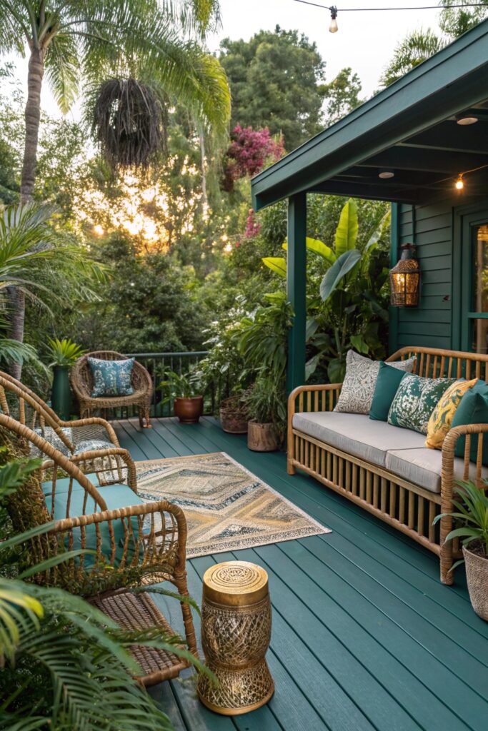 11 Painted Deck Color Ideas That Will Instantly Upgrade Your Outdoor Space
