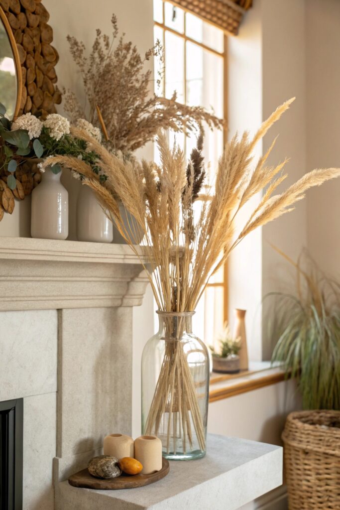 12 Summer Mantel Decorating Ideas to Brighten Your Living Room