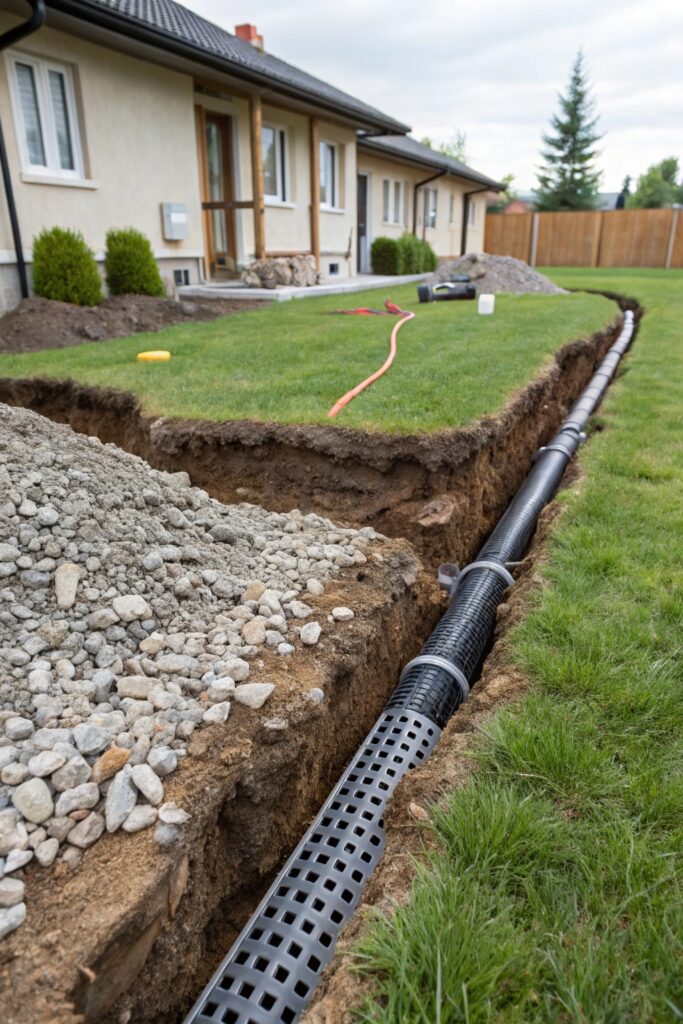 12 French Drain Ideas That Solve Backyard Drainage Problems Fast