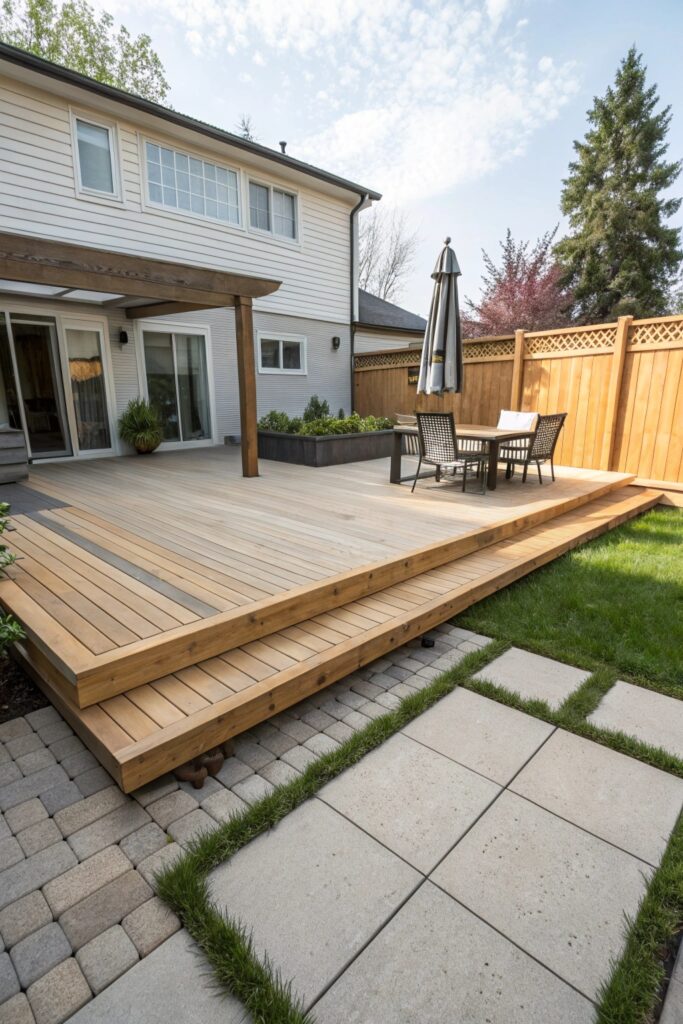 12 Deck-to-Patio Transition Ideas for a Seamless Outdoor Living Space