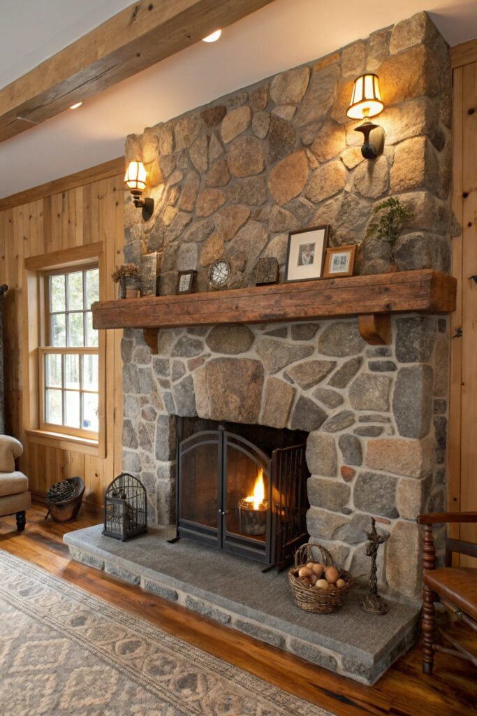 11 Stone Wallpaper Ideas That Add Texture and Character