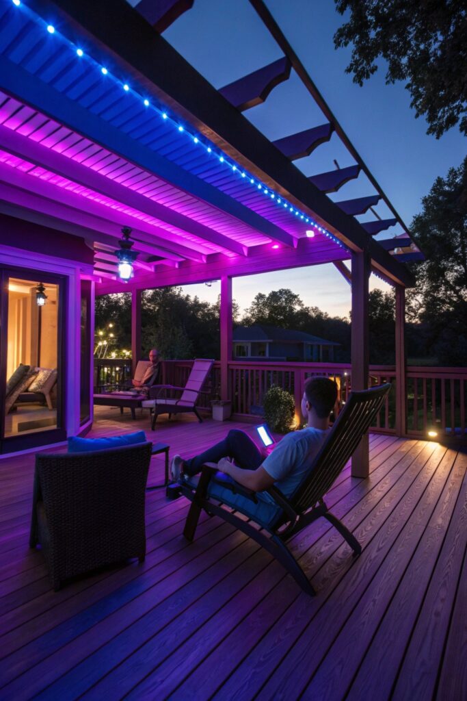 11 Deck Lighting Ideas That Make Outdoor Spaces Glow at Night