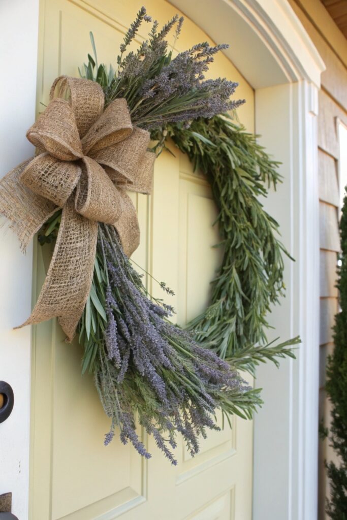 12 Spring Door Wreath Ideas That Make Entryways Bloom