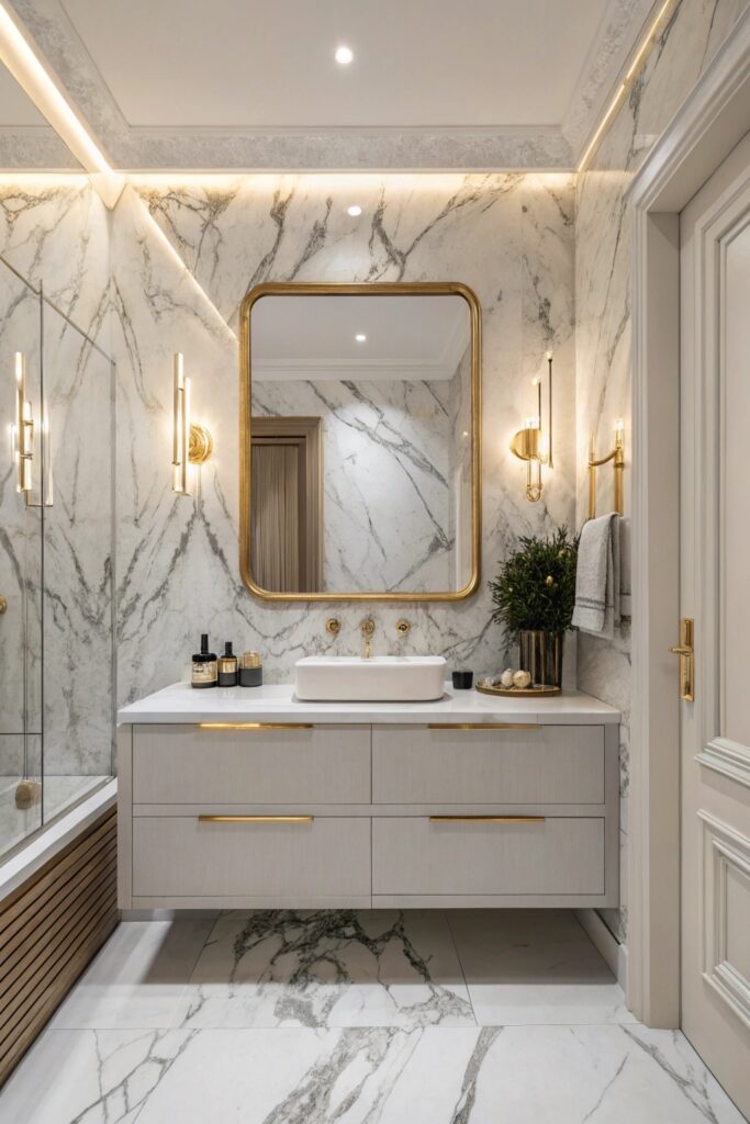 11 Stone Wallpaper Ideas That Add Texture and Character