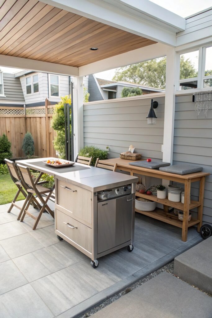 12 Small Outdoor Kitchen Ideas That Maximize Limited Space