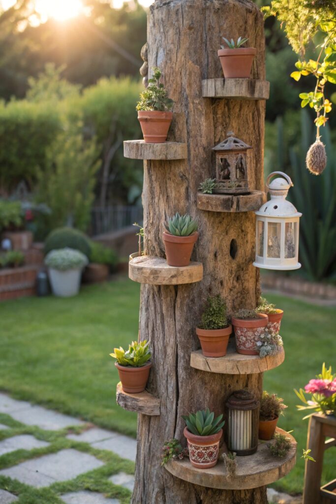 12 Tree Stump Ideas That Turn Old Wood Into Backyard Decor