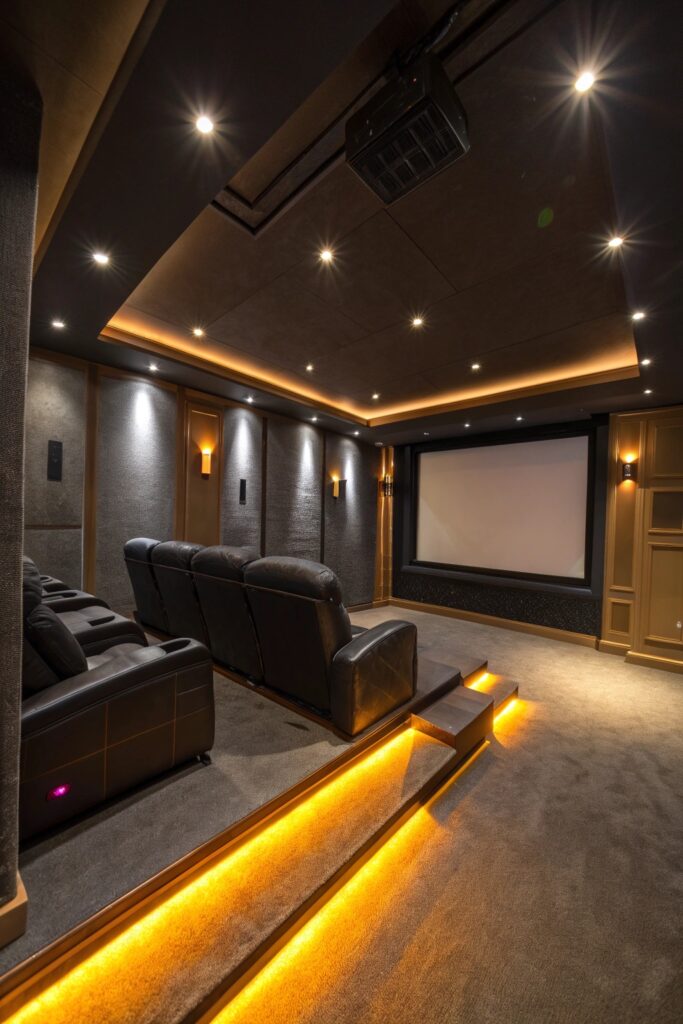15 Small Home Theatre Room Ideas for the Perfect Movie Night Setup