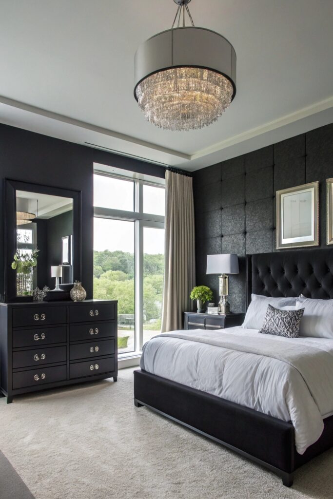 12 Black Themed Bedroom Ideas That Feel Bold and Luxurious