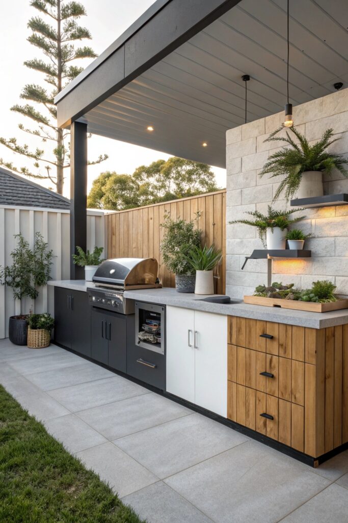12 Small Outdoor Kitchen Ideas That Maximize Limited Space