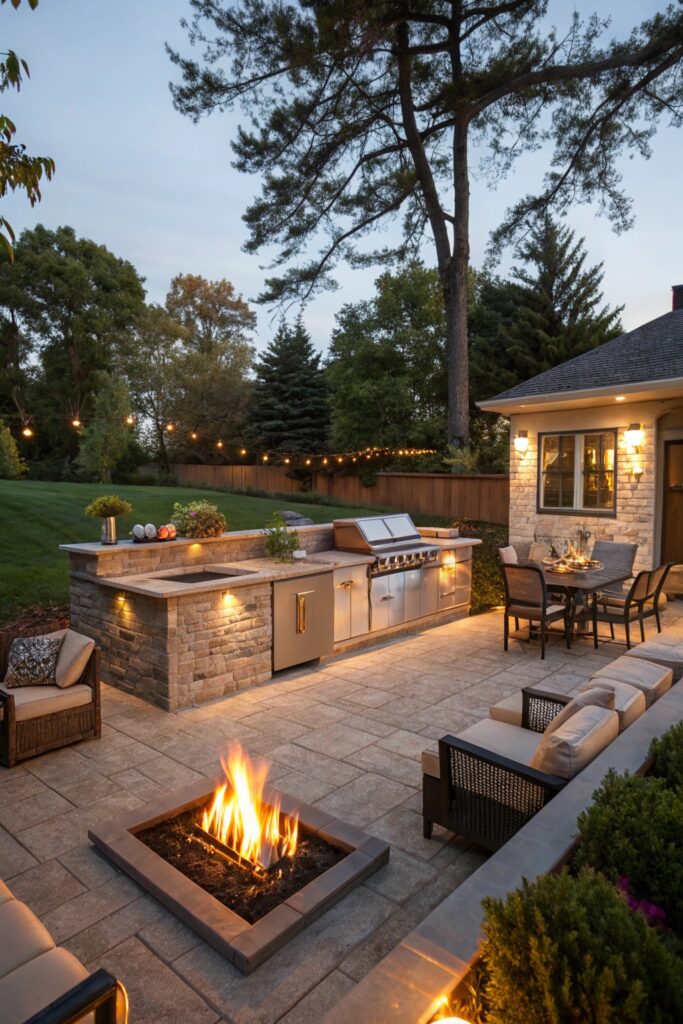 14 Cozy Fire Pit Ideas for Your Backyard You'll Want to Copy This Summer