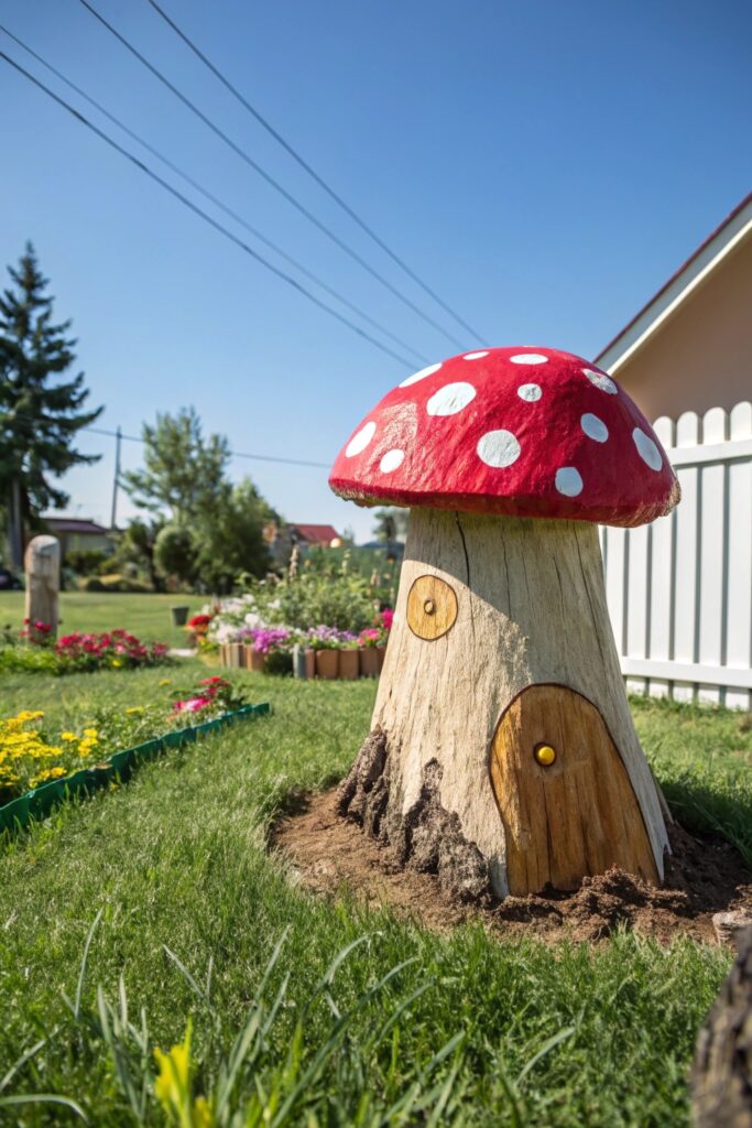 12 Tree Stump Ideas That Turn Old Wood Into Backyard Decor