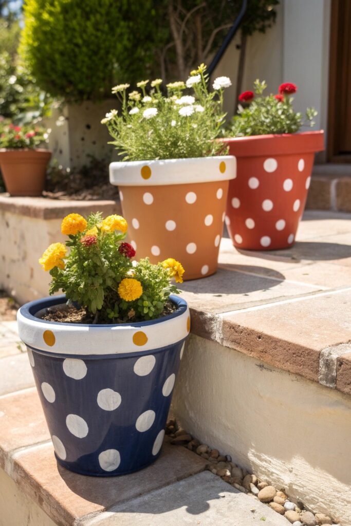 15 DIY Painted Pot Ideas to Add Personality to Your Garden