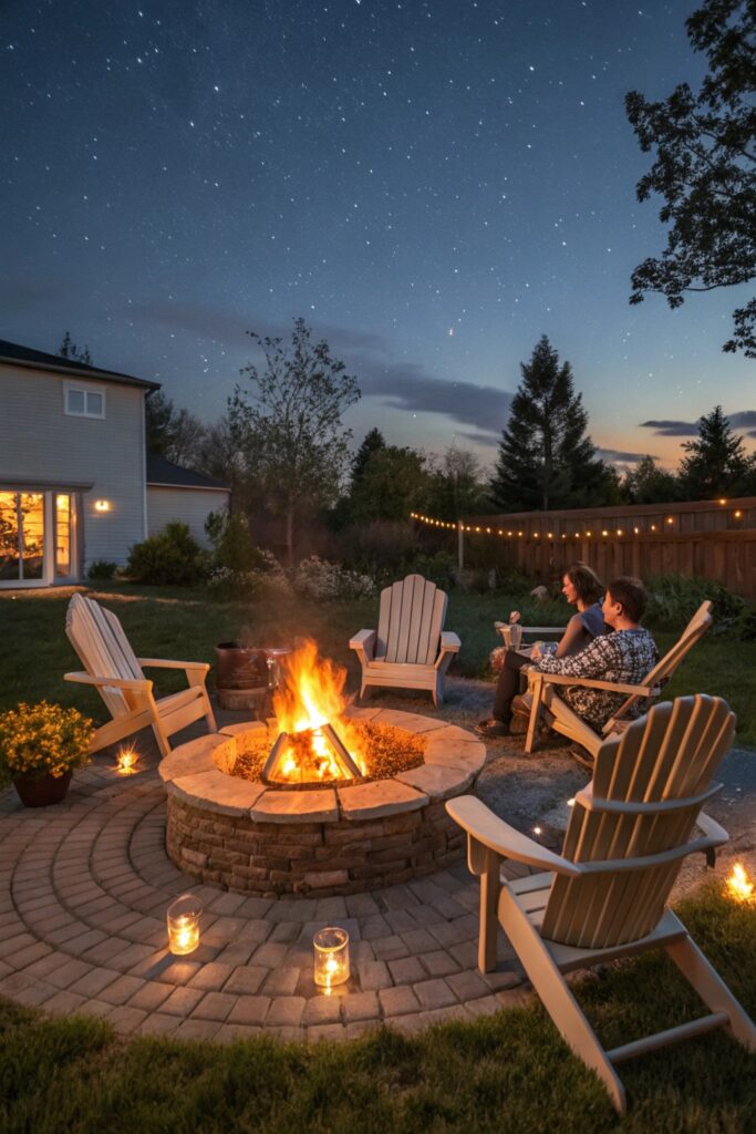 14 Cozy Fire Pit Ideas for Your Backyard You'll Want to Copy This Summer