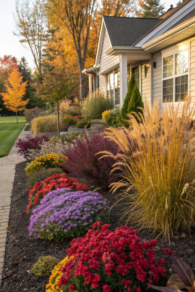 15 Flower Beds in Front of House Ideas That Boost Curb Appeal