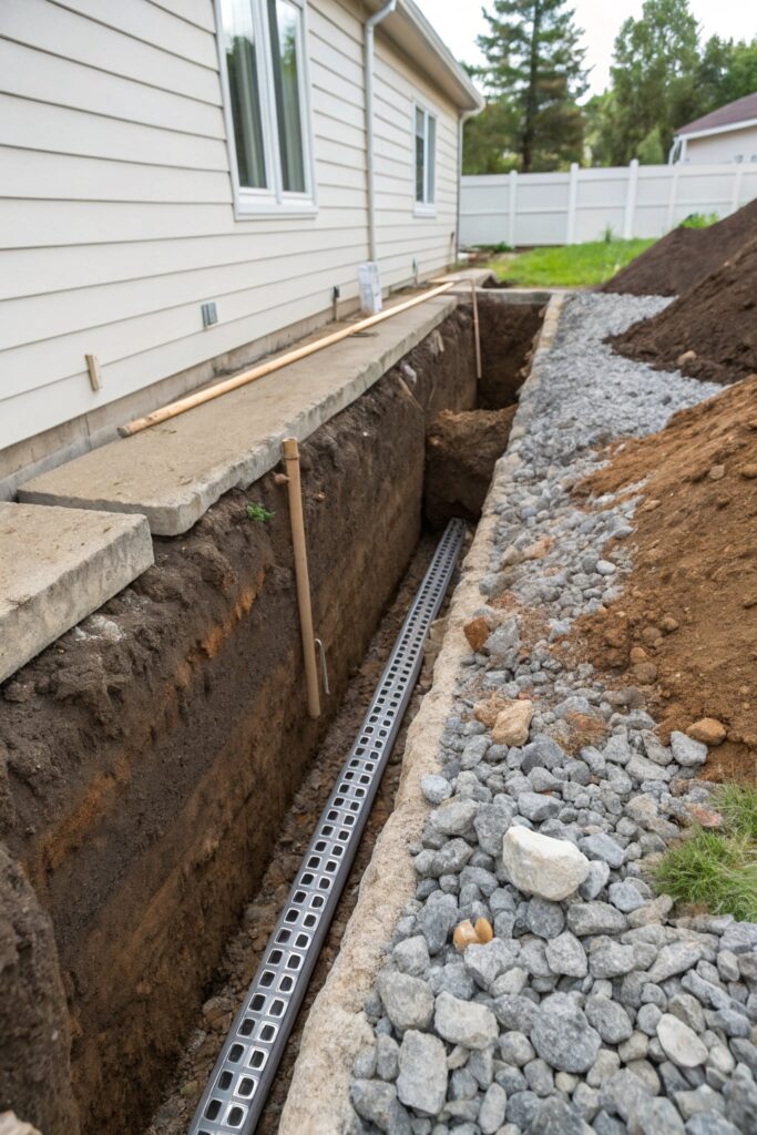 12 French Drain Ideas That Solve Backyard Drainage Problems Fast