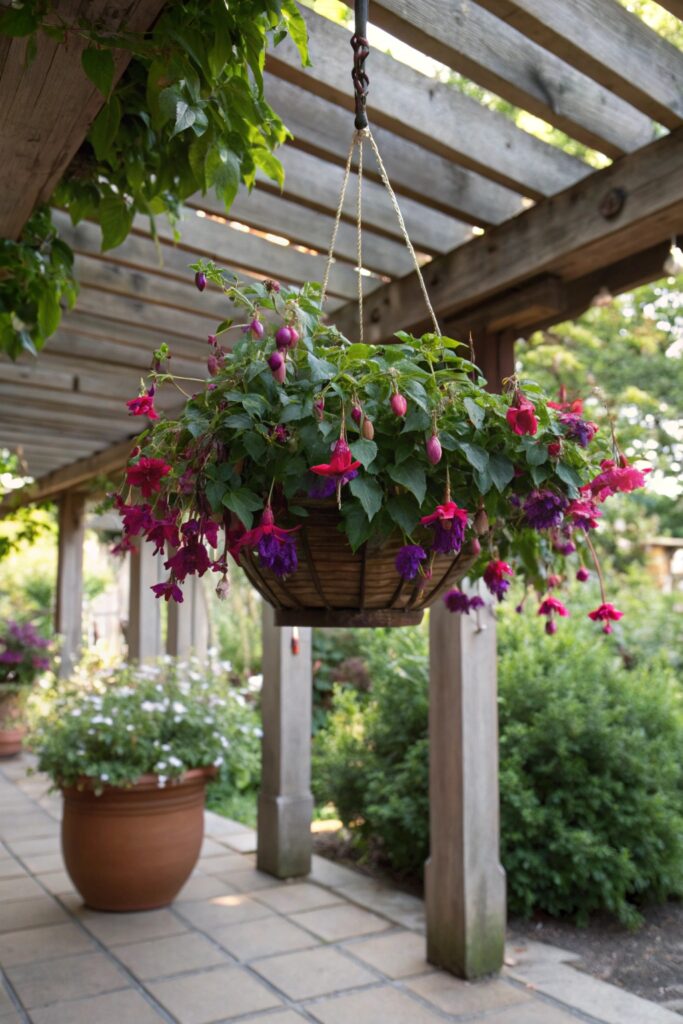 10 Hanging Basket Ideas That Make Porches and Patios Pop 10 Hanging Basket Ideas That Make Porches and Patios Pop