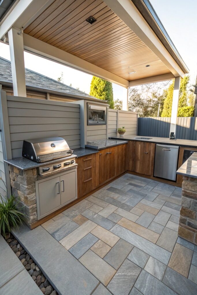 12 Small Outdoor Kitchen Ideas That Maximize Limited Space