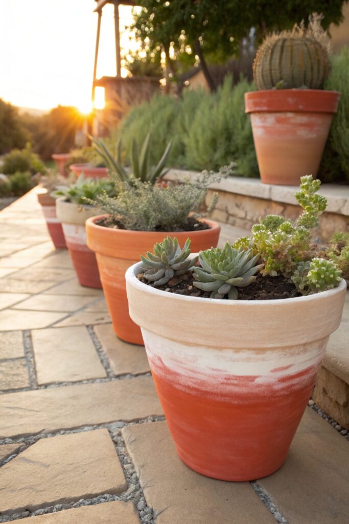 15 DIY Painted Pot Ideas to Add Personality to Your Garden