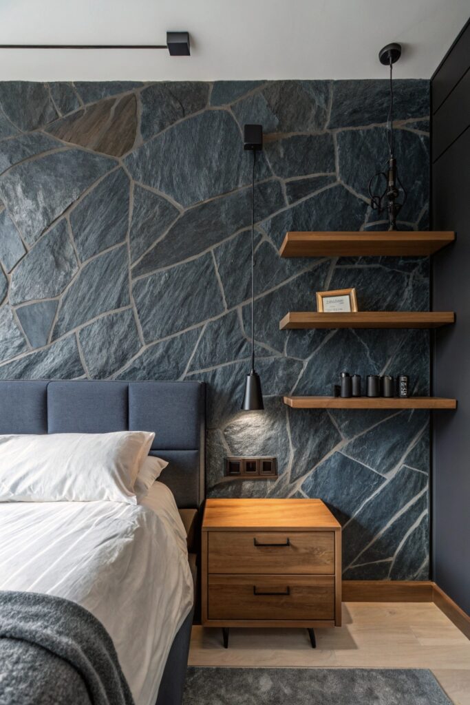 11 Stone Wallpaper Ideas That Add Texture and Character
