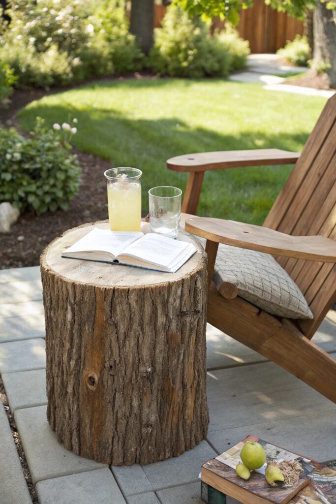 12 Tree Stump Ideas That Turn Old Wood Into Backyard Decor