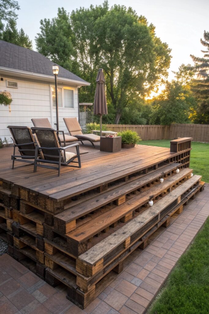 10 Pallet Patio Ideas That Create Stylish Outdoor Spaces Cheaply