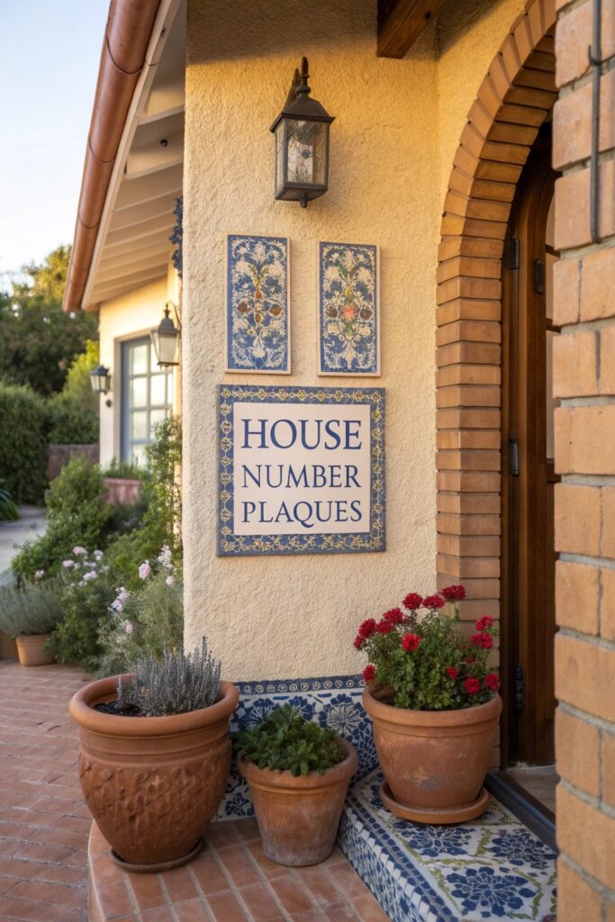 12 House Number Ideas That Instantly Boost Curb Appeal