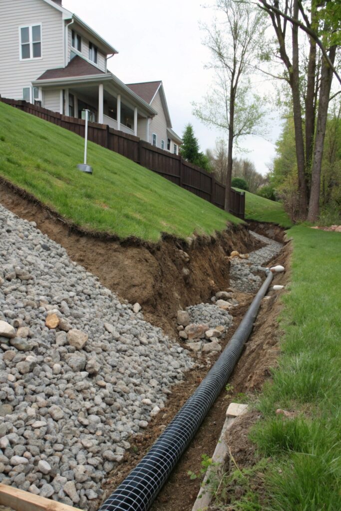12 French Drain Ideas That Solve Backyard Drainage Problems Fast