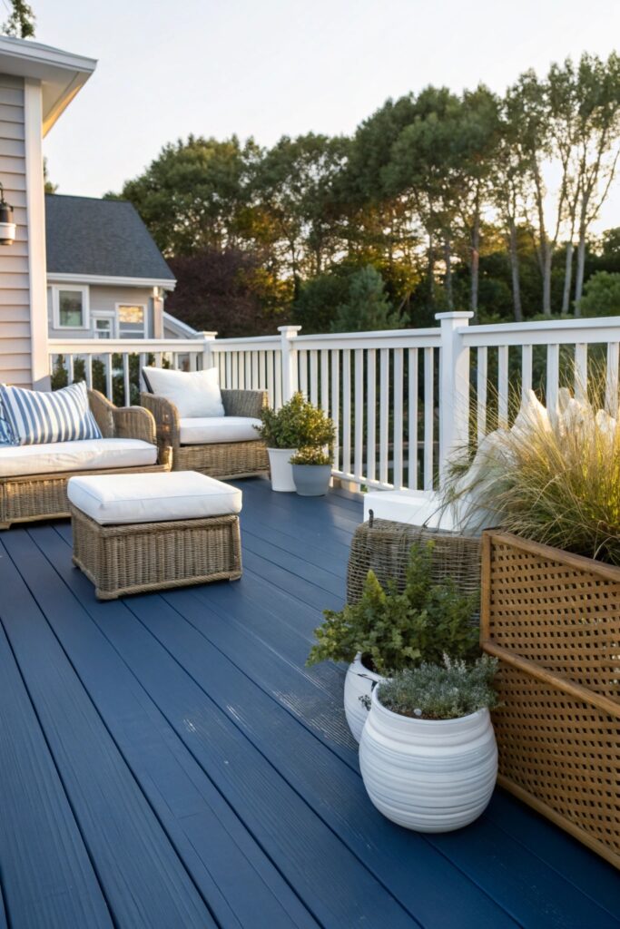11 Painted Deck Color Ideas That Will Instantly Upgrade Your Outdoor Space