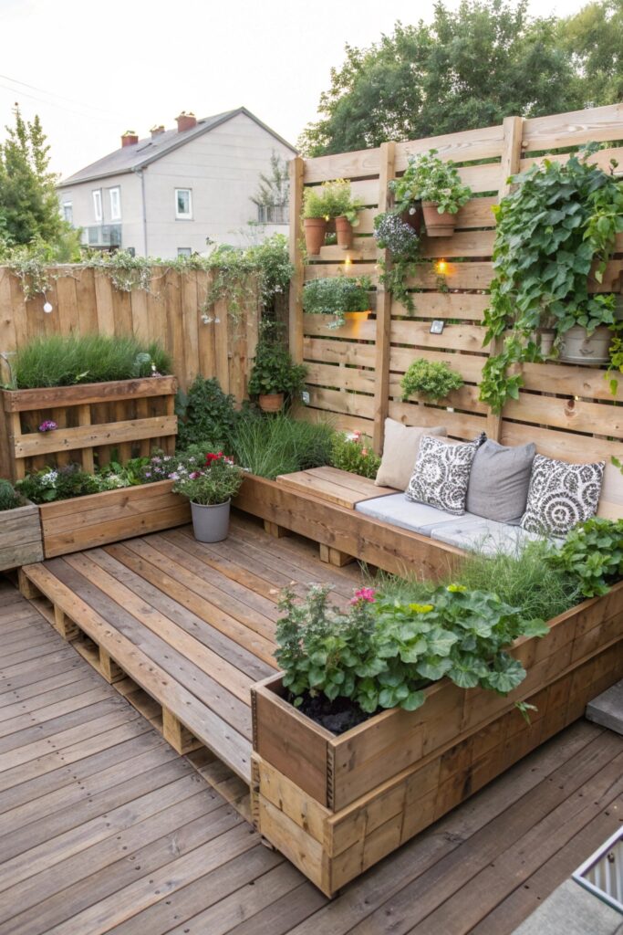 10 DIY Pallet Patio Deck Ideas That Look Amazing on a Budget