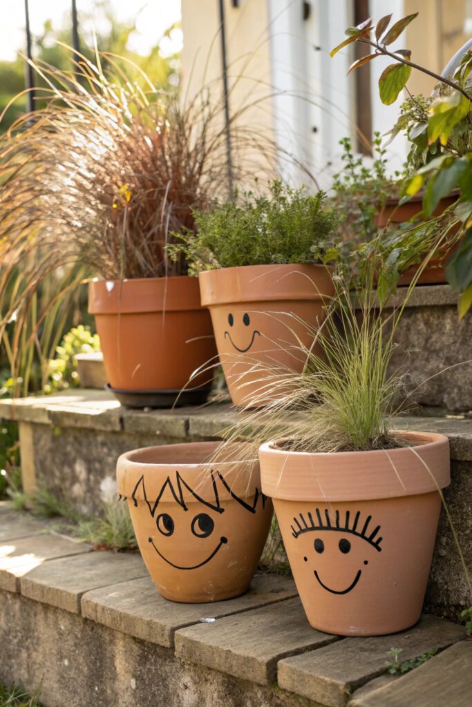 15 DIY Painted Pot Ideas to Add Personality to Your Garden