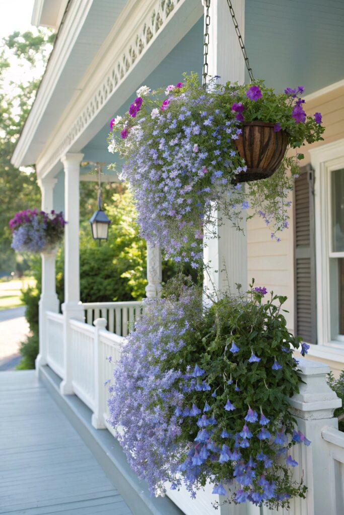 10 Hanging Basket Ideas That Make Porches and Patios Pop 10 Hanging Basket Ideas That Make Porches and Patios Pop