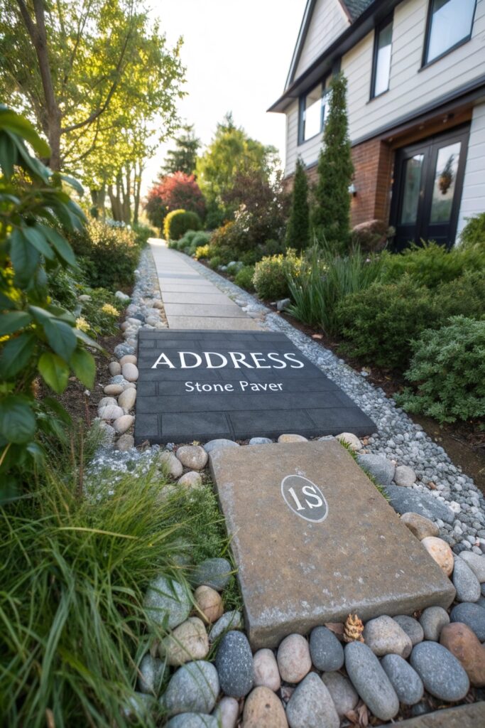 12 House Number Ideas That Instantly Boost Curb Appeal