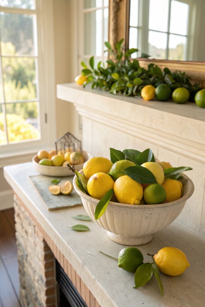 12 Summer Mantel Decorating Ideas to Brighten Your Living Room
